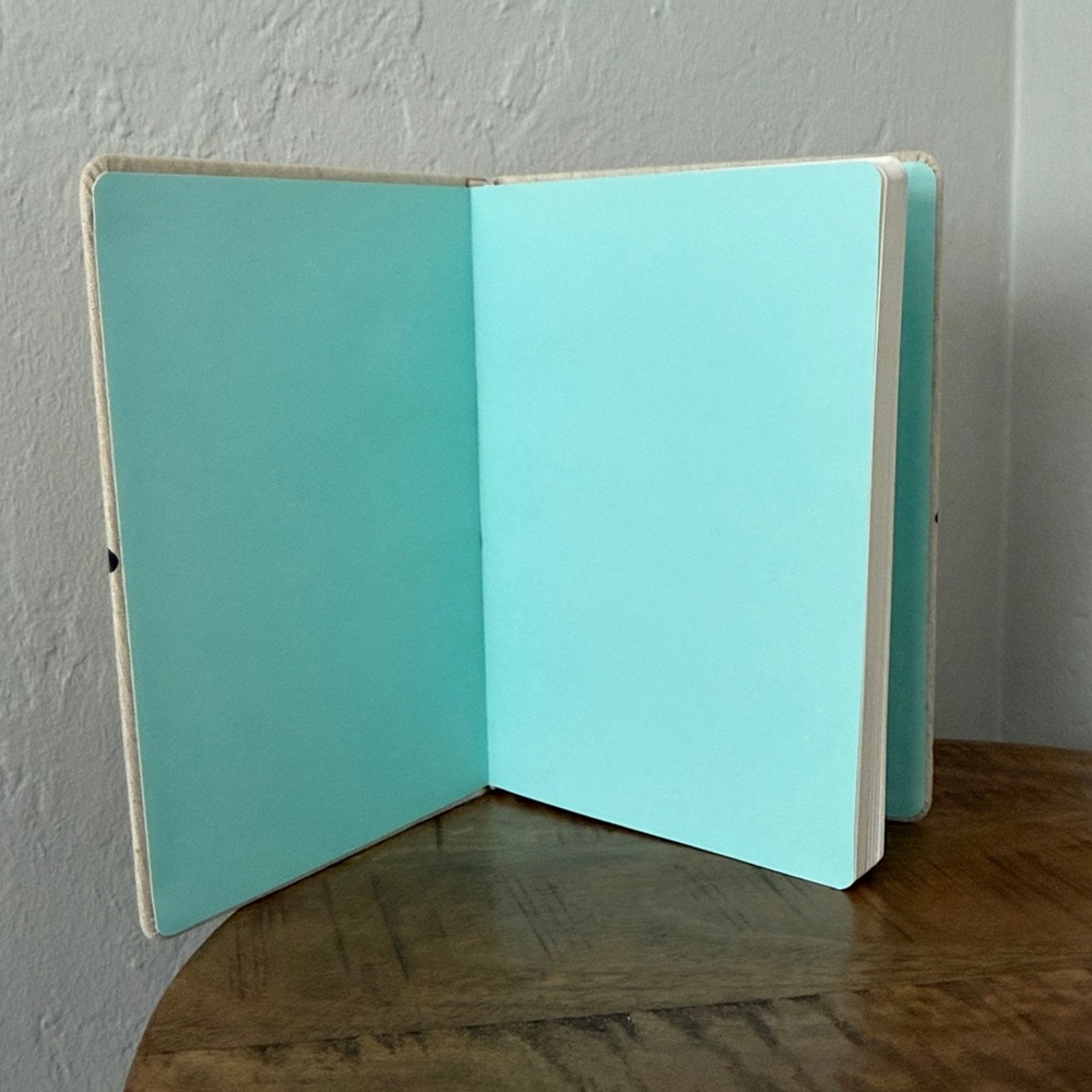 Linen Polka Dot Notes Journal - Picture 3 of 5